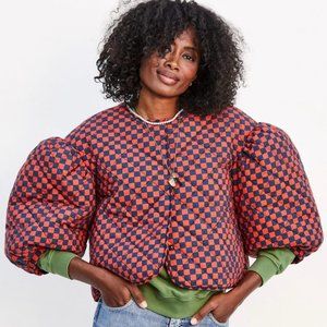 Clare V Le Petit Puff Reversible Jacket Size XS/S